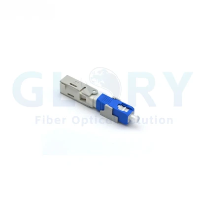 Conector rápido de fibra óptica