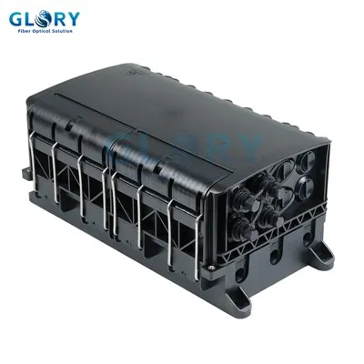 Cierre de empalme para cable de fibra óptica